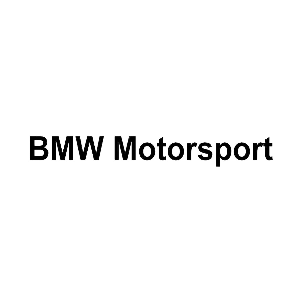 BMW Motorsport - Dekal