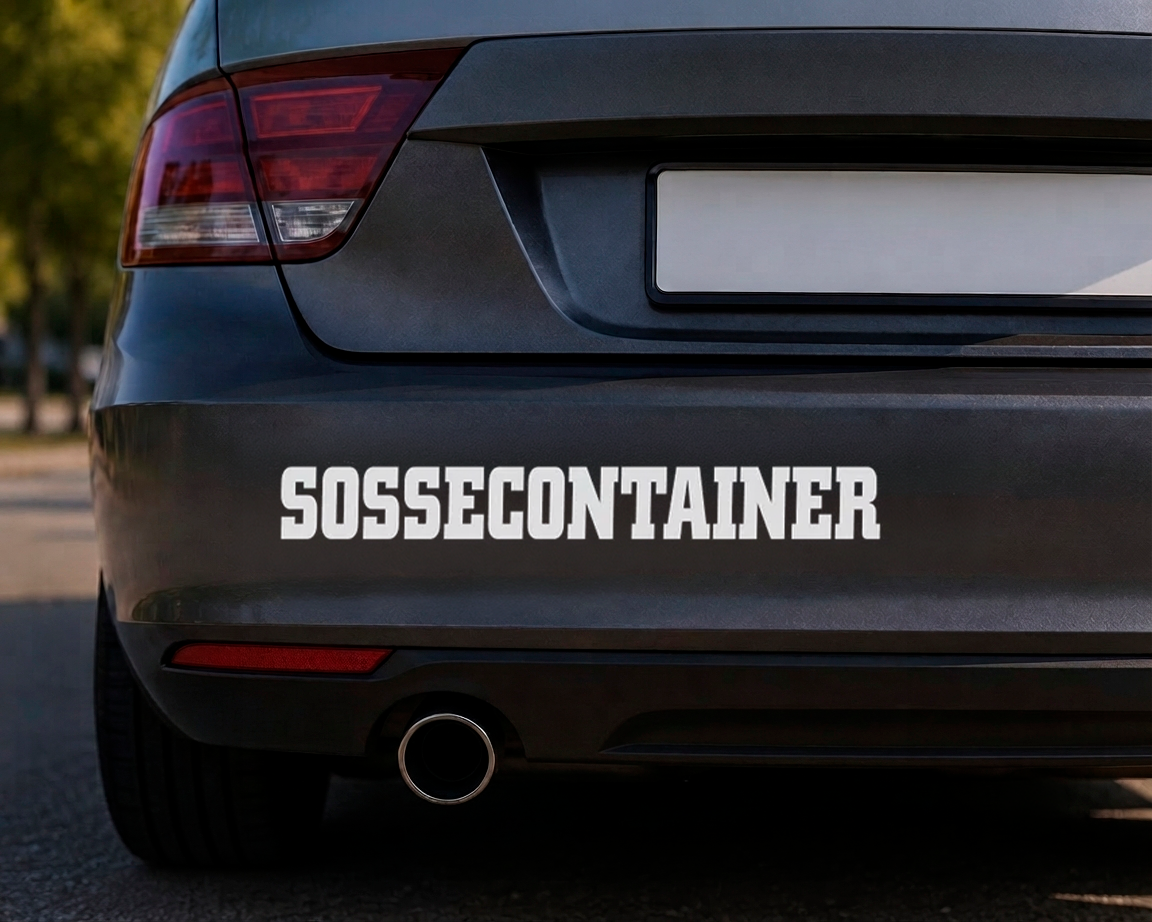 Dekal SOSSECONTAINER