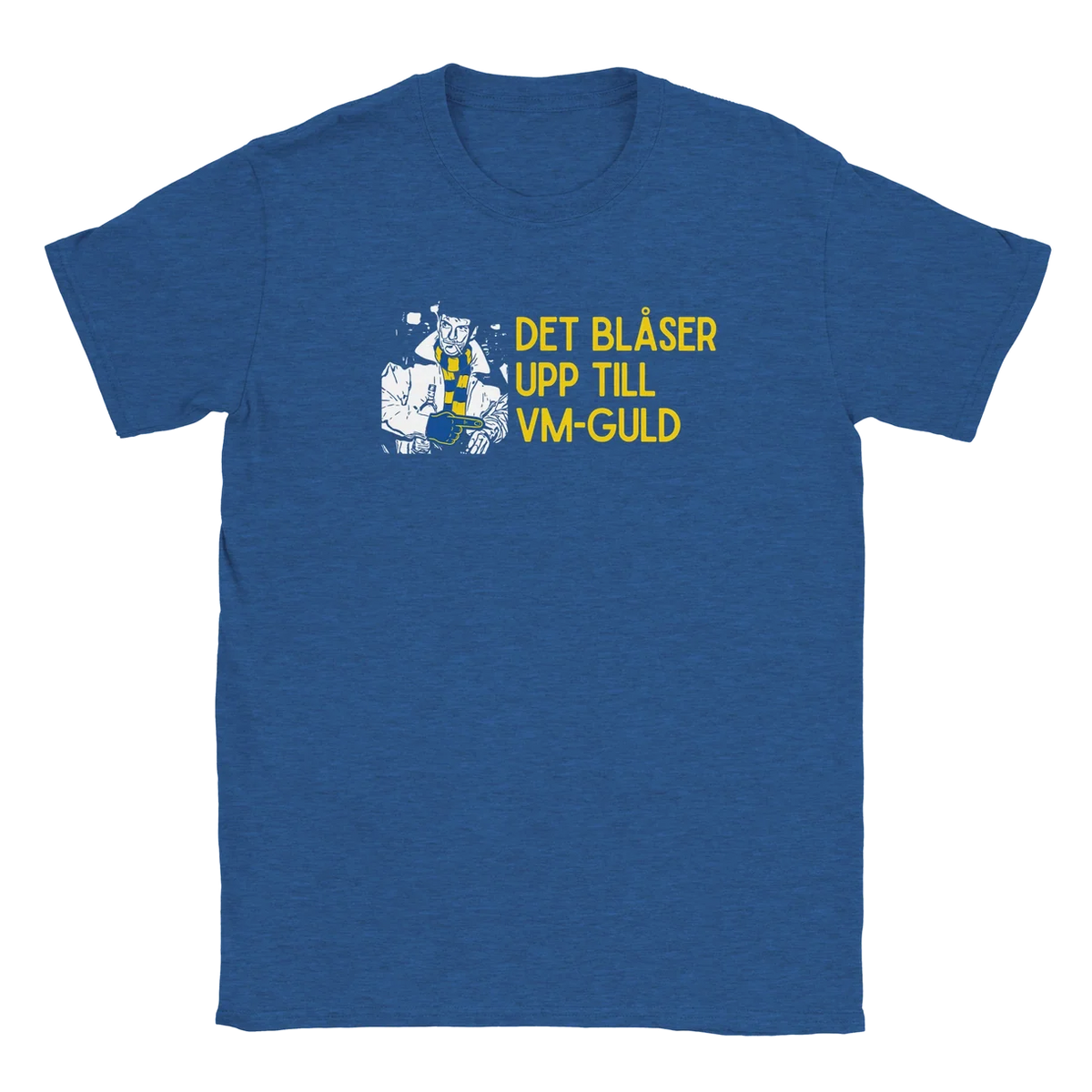 Det Blåser Upp Till VM-Guld T-Shirt
