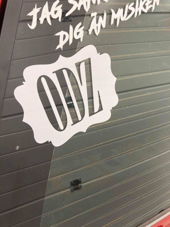 ODZ Dekal Sticker/klistermärke