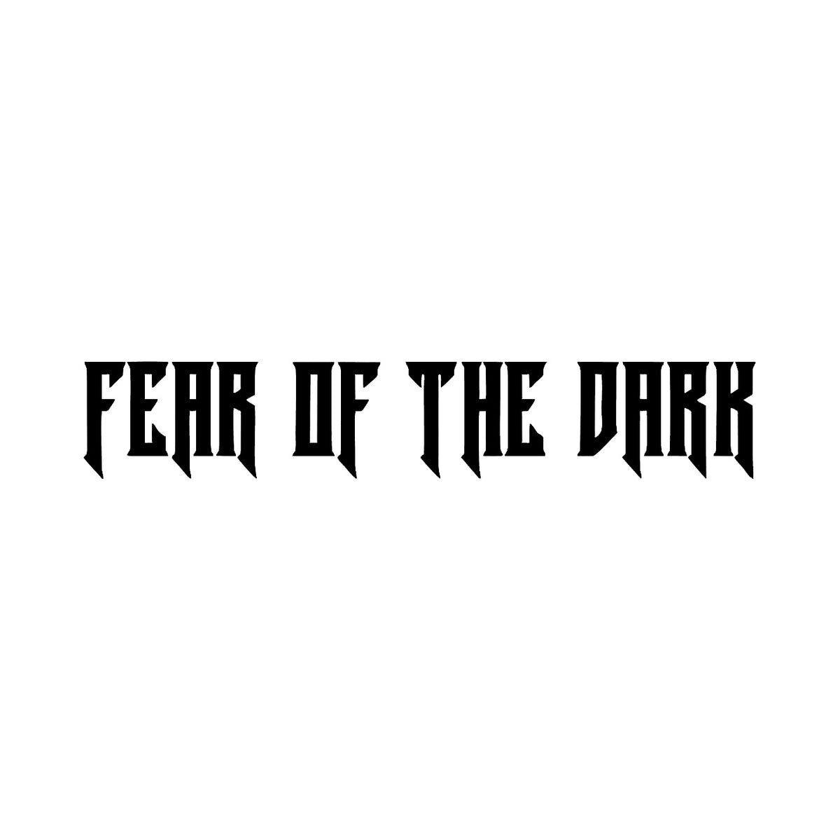 Fear Of The Dark - Dekal