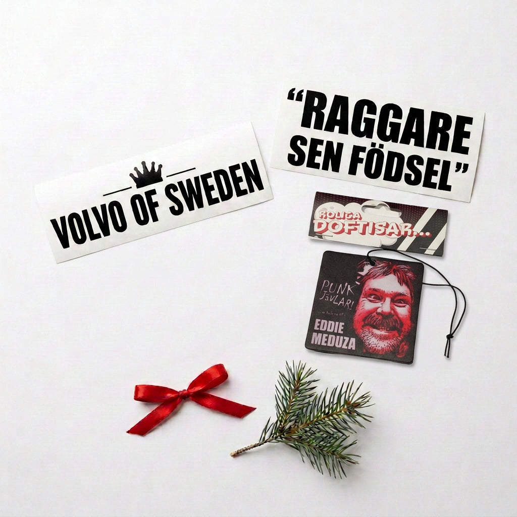 Lilla EPA-julklappen – illustration med dekaler och Roliga Doftisar