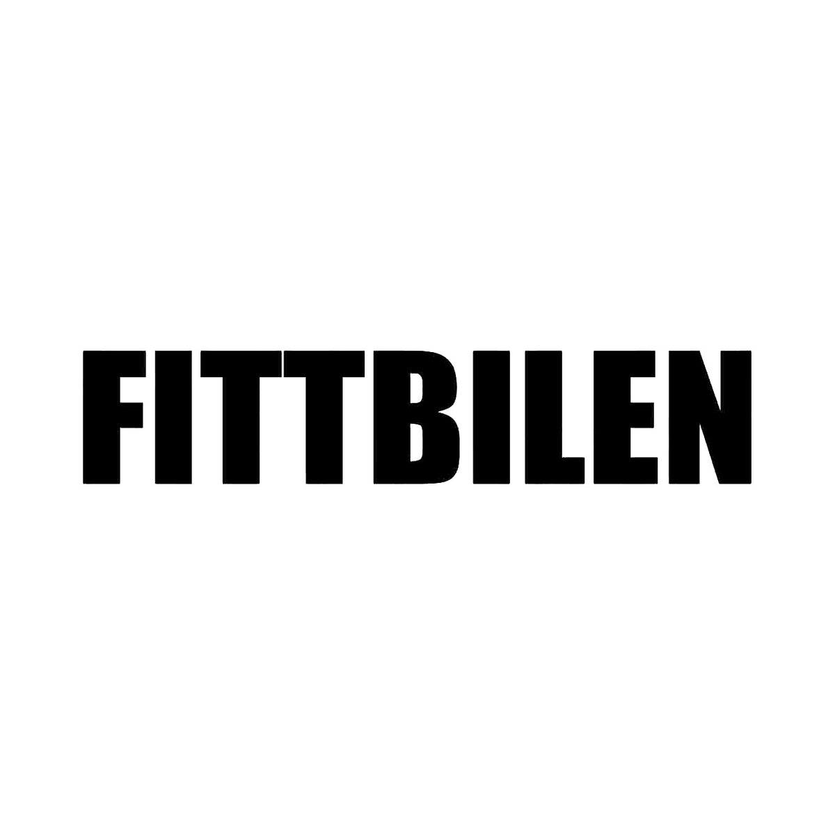 Fittbilen - Dekal