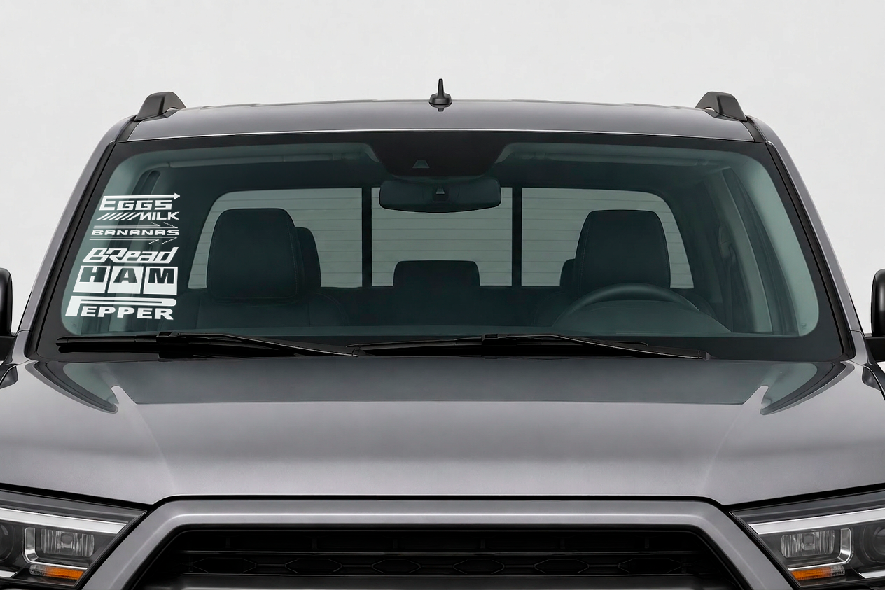 Dekal Sponsorer 6-Pack