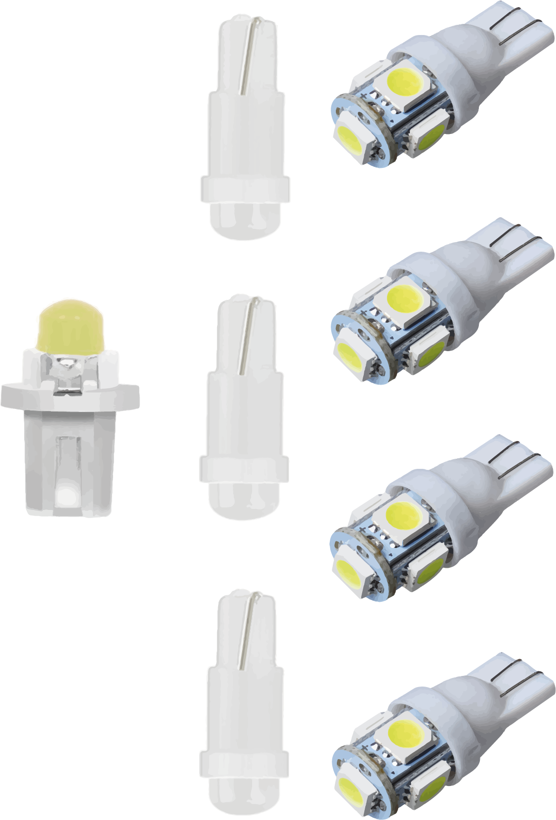 Volvo 940, 944, 945 Instrumentbelysning kit