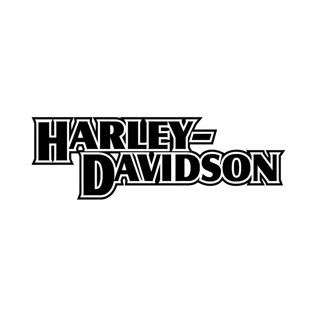 Harley Davidson 1 - Dekal