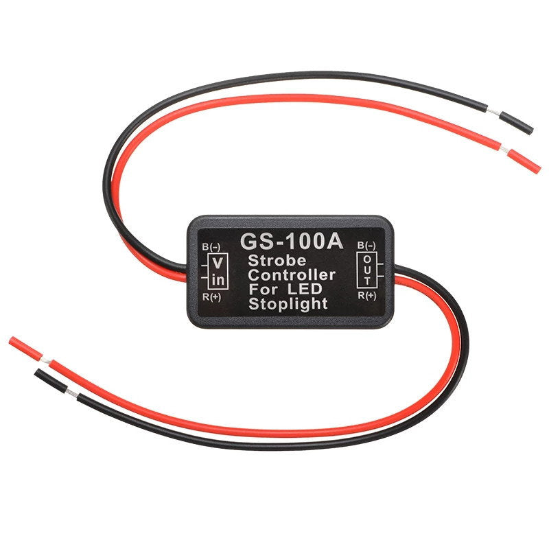 Blixtljusrelä / LED strobe controller