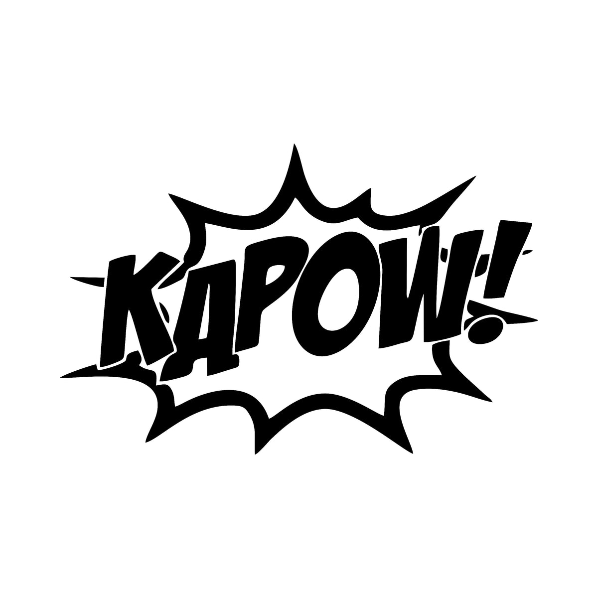 Kapow - Dekal