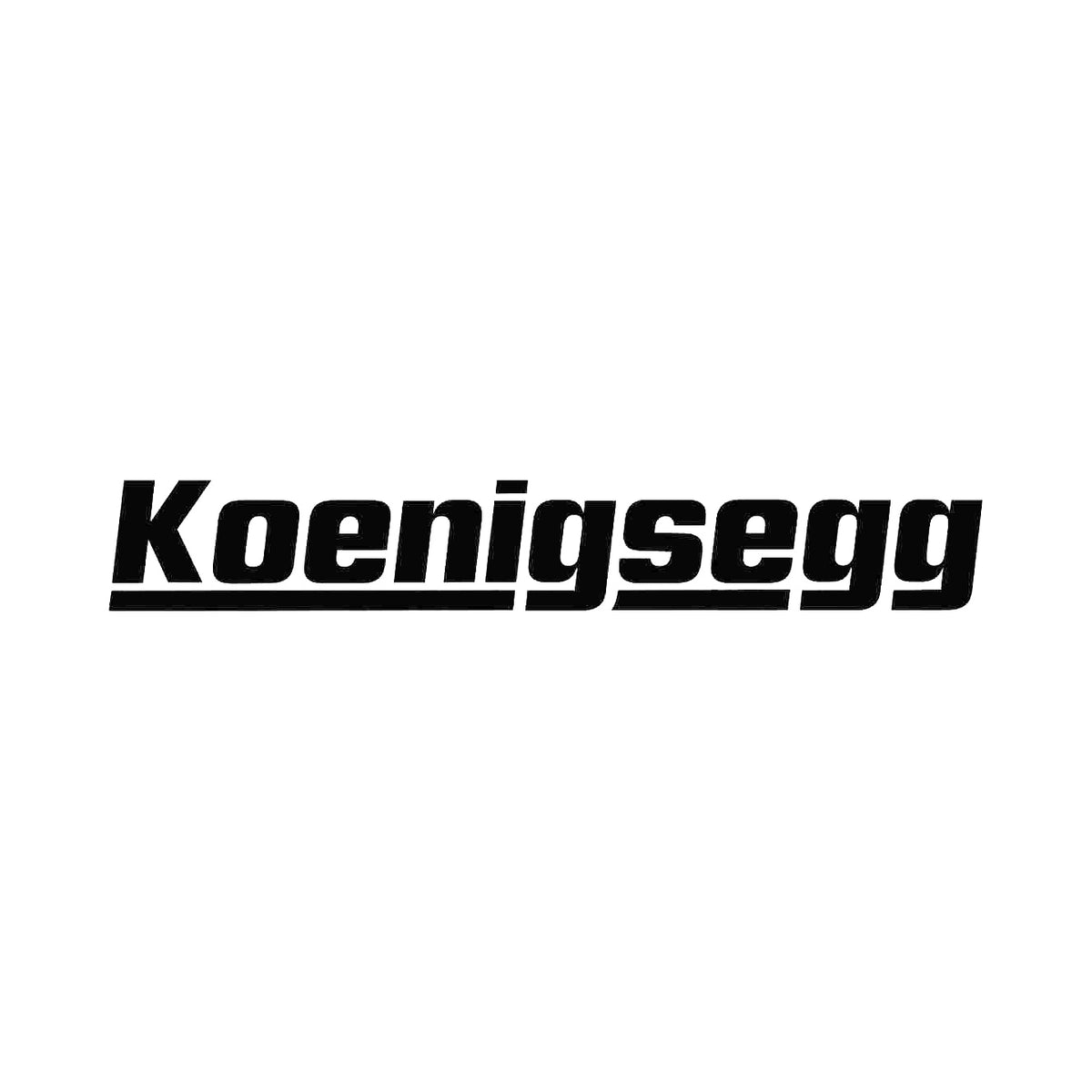 Koenigsegg - Dekal