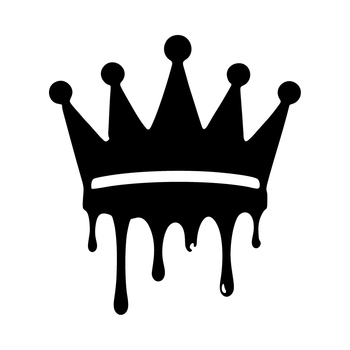 Krona drip - Dekal