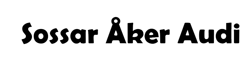 DEKAL- Sossar Åker Audi