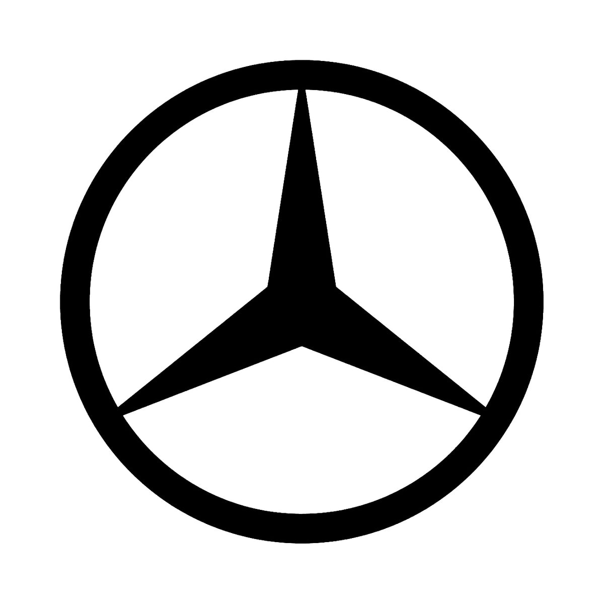 Mercedes Benz Logo - Dekal