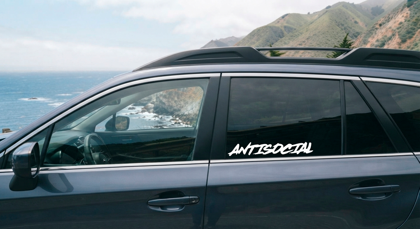ANTISOCIAL dekal