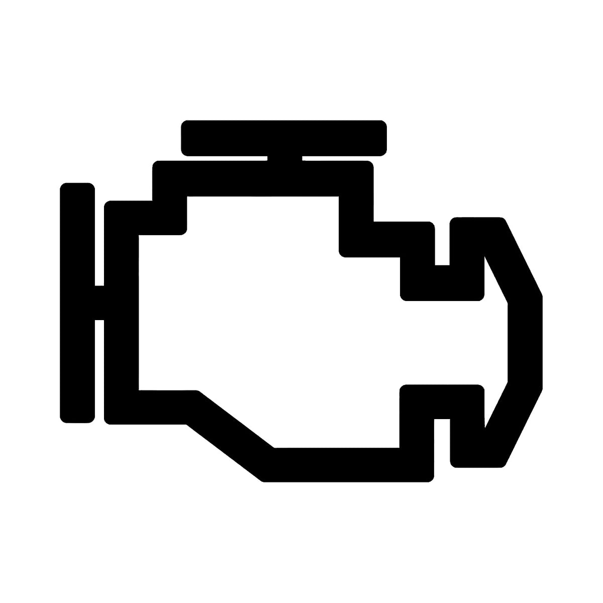 Motorfel signal - Dekal