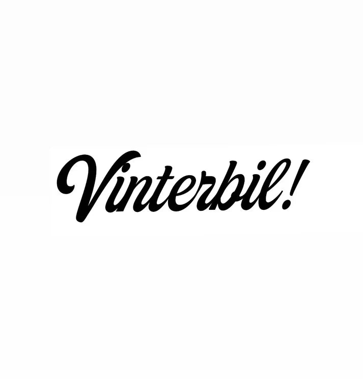 Dekal Vinterbil!
