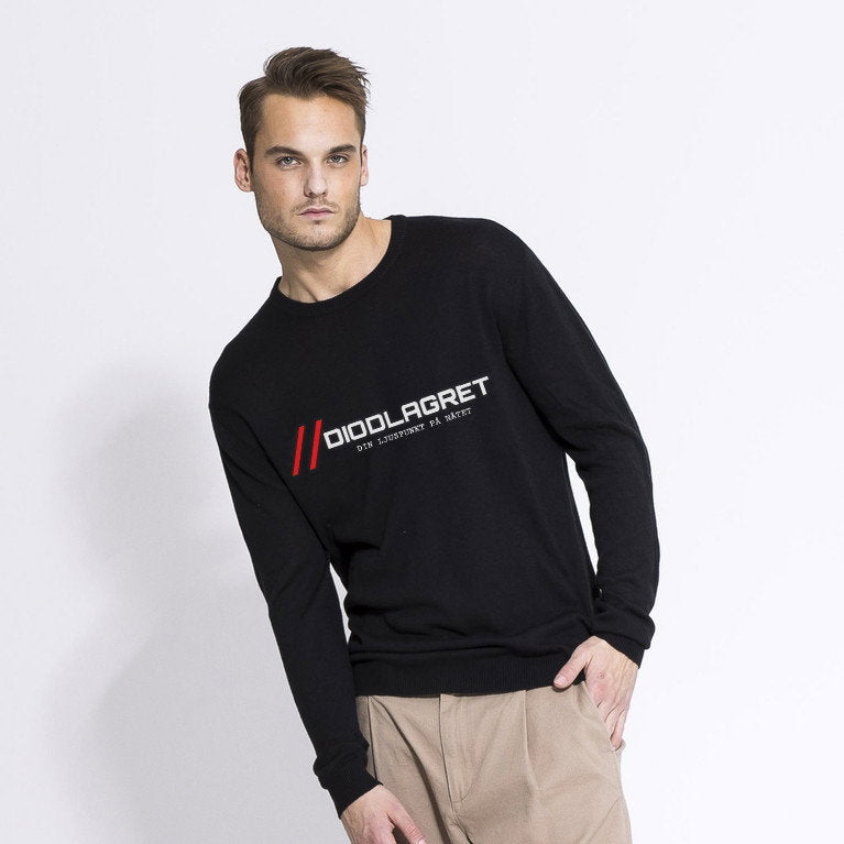 Diodlagret crewneck