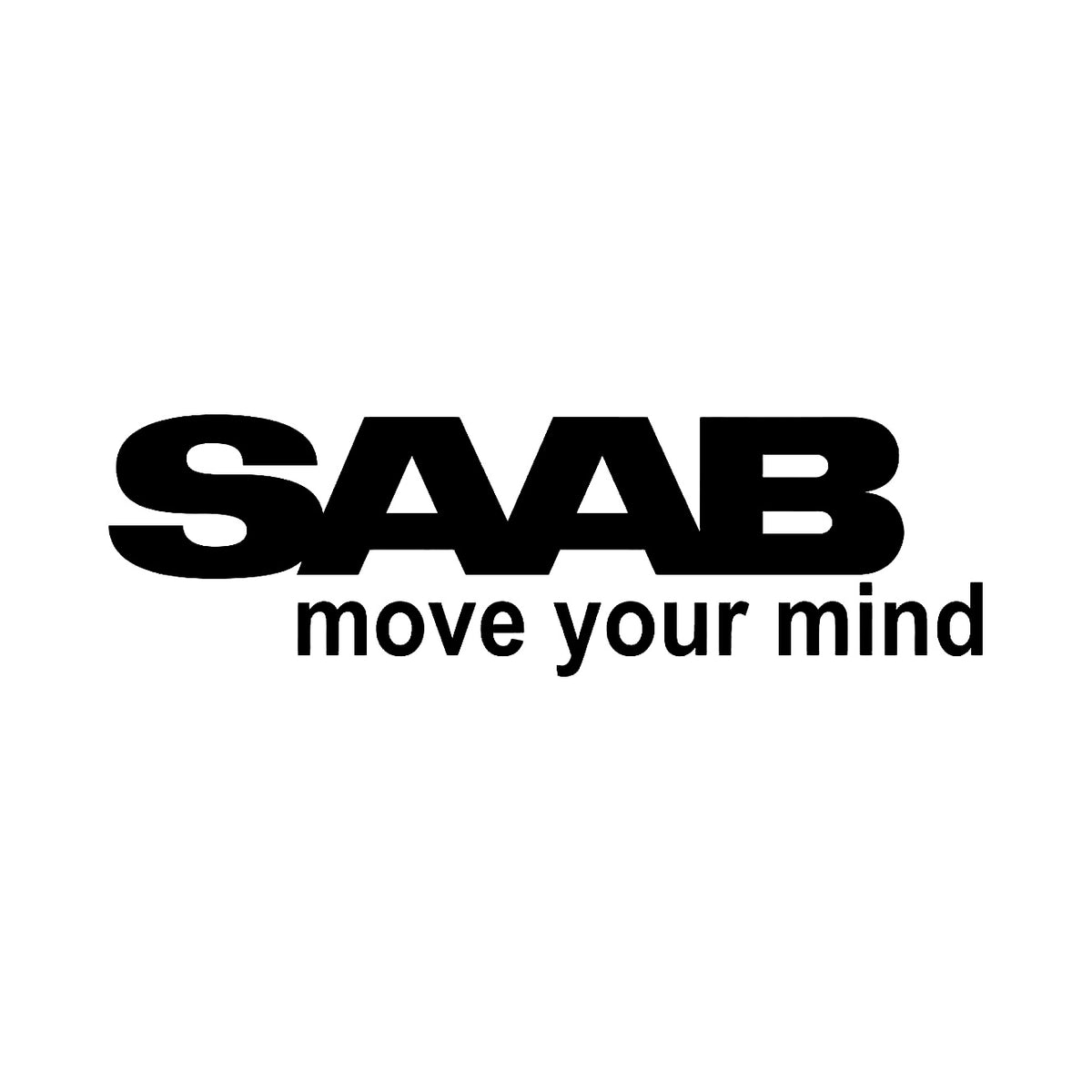 Saab Move Your Mind - Dekal