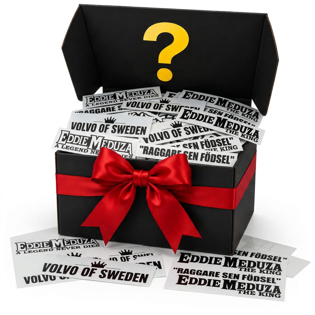 Mysterybox Stor med dekaler från Diodlagret – julklapp