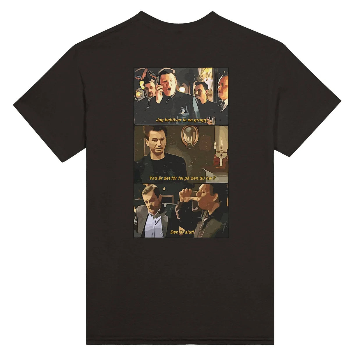 Groggen är Slut (Ryggtryck) T-Shirt