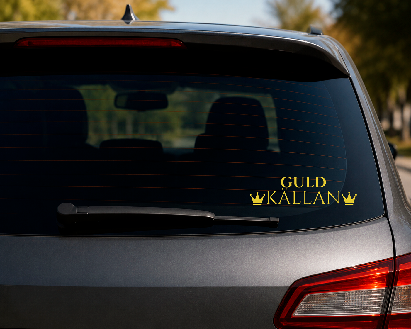 GULD KÄLLAN dekal