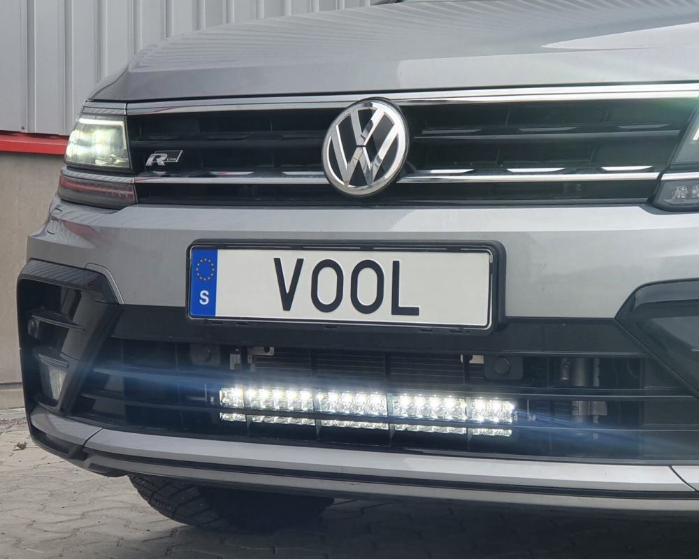 Modellanpassat Belysningspaket med LED-Ljusramp - VW Tiguan 2016-