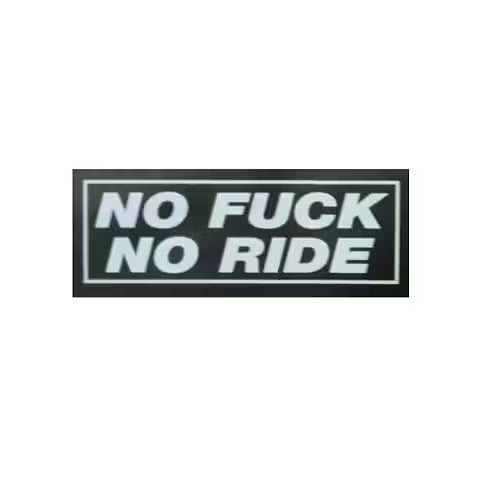 No Fuck No Ride