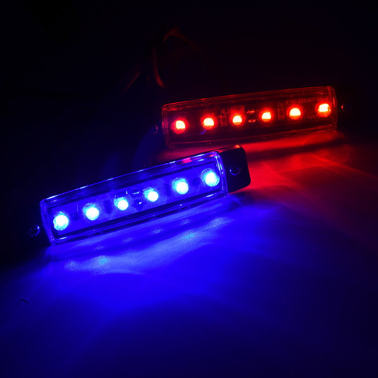Positionsljus 6-LED 12/24V
