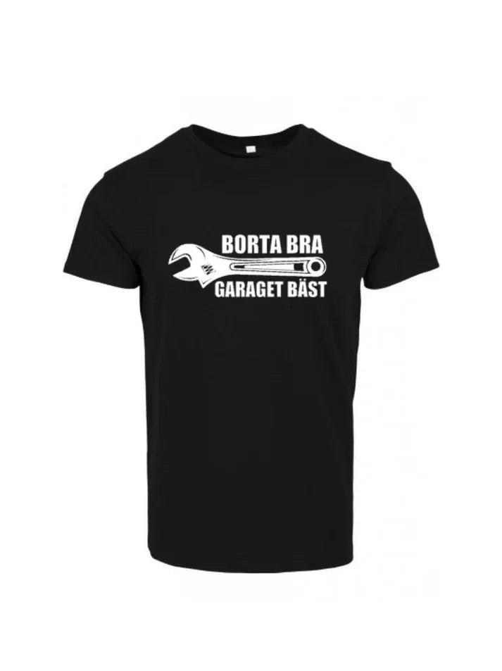 T-shirt Borta bra, garaget bäst