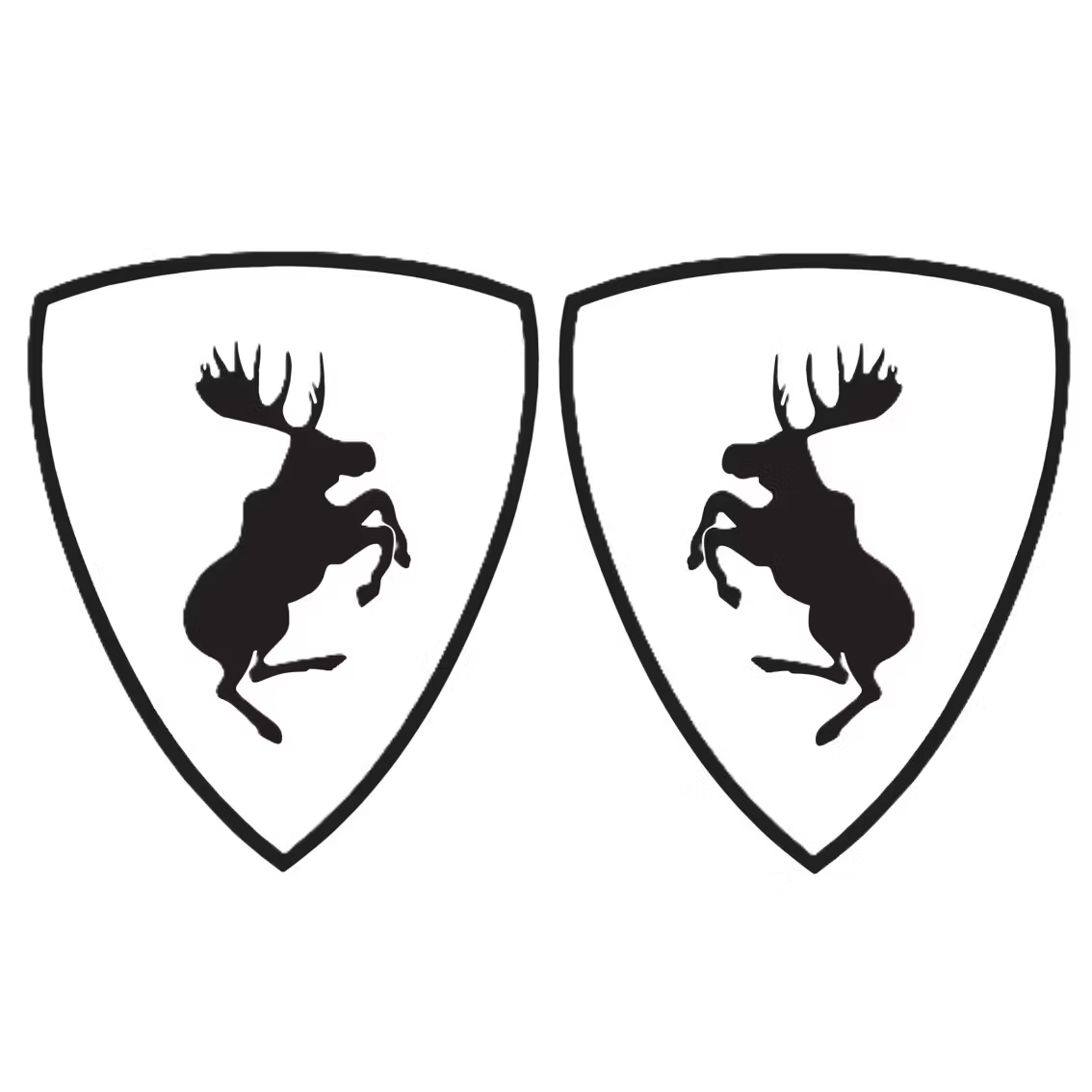Dekal - Älg Ferarri