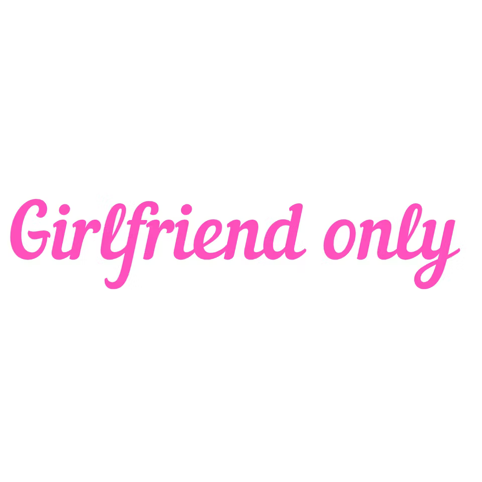 Dekal Girlfriend only