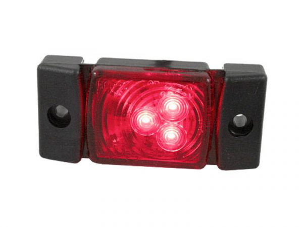Kappa LED Breddmarkeringslykta Röd