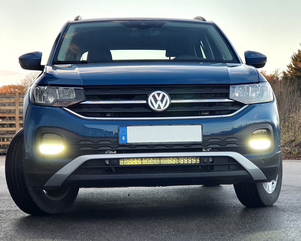 Modellanpassat Belysningspaket med LED-Ljusramp - VW T-Roc 2018-