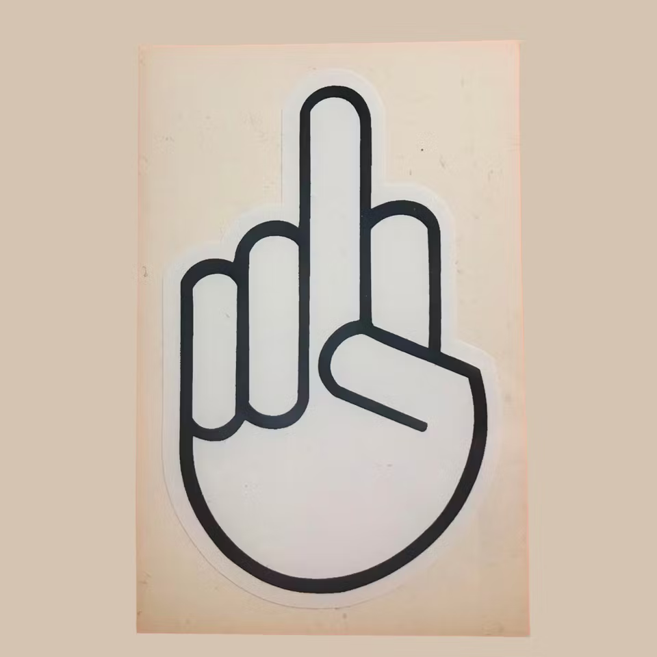 Fuck You - Klistermärke