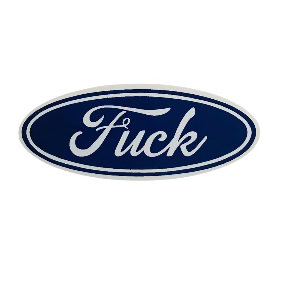 Fuck - Klistermärke