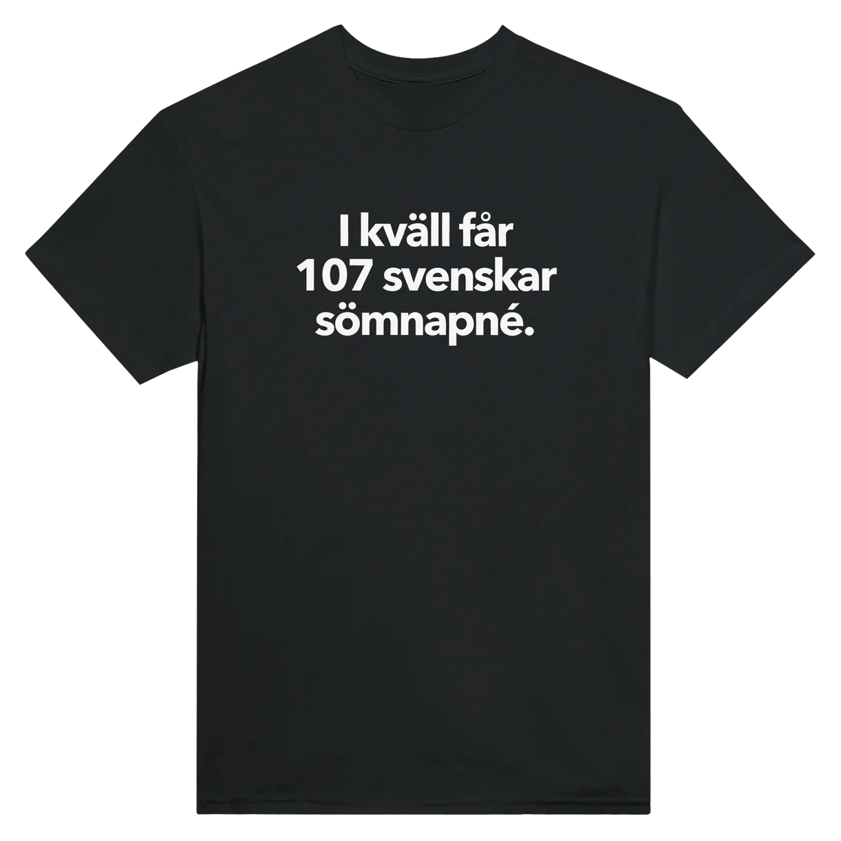I kväll får 107 svenskar sömnapné T-Shirt