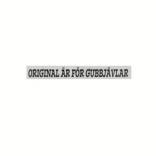 Original Är För Gubbjävlar