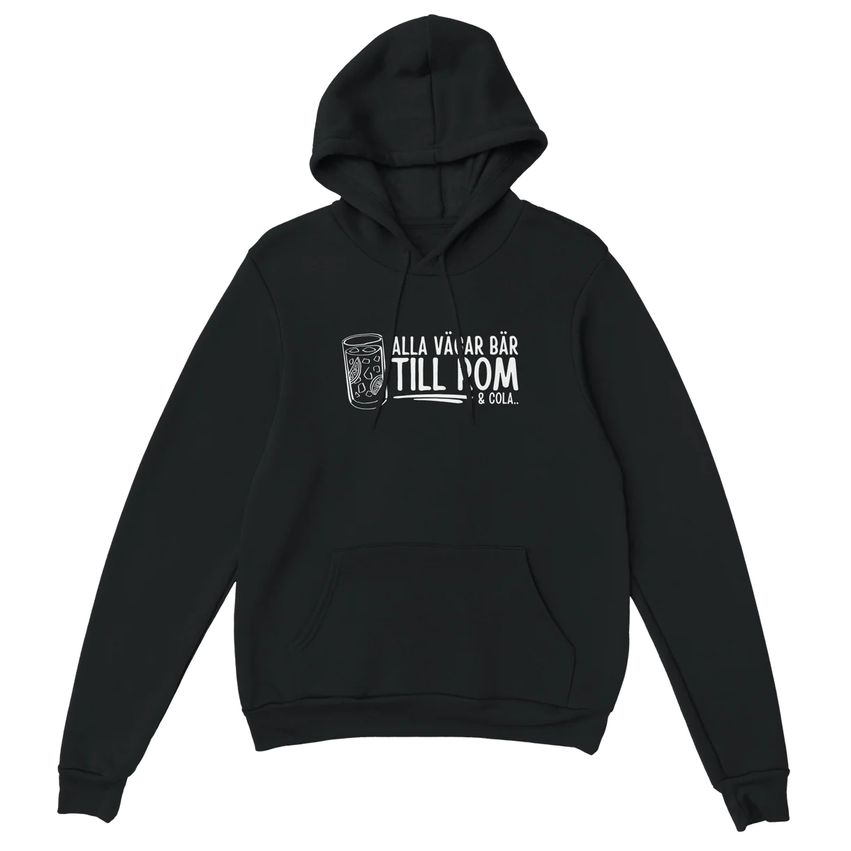 Alla vägar bär till Rom & Cola Hoodie