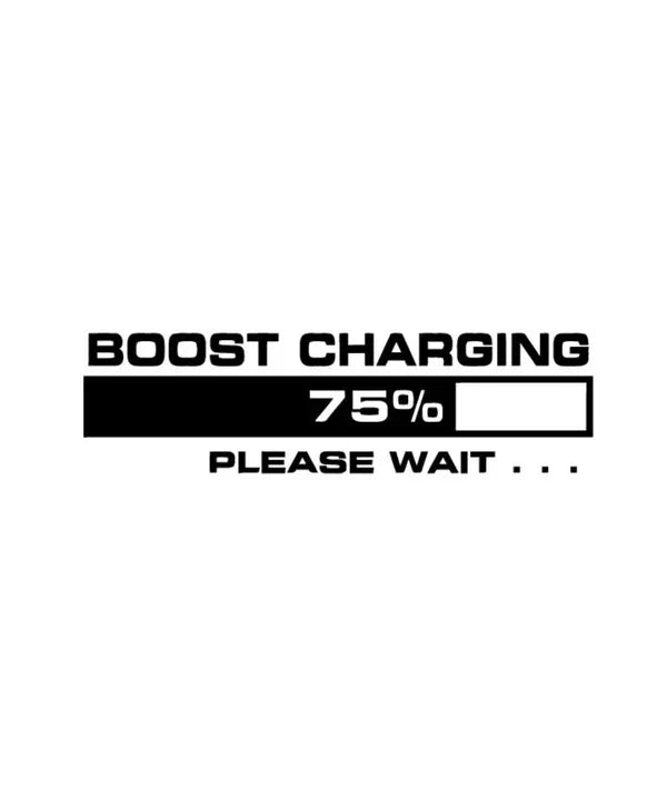 Dekal BOOST CHARGING
