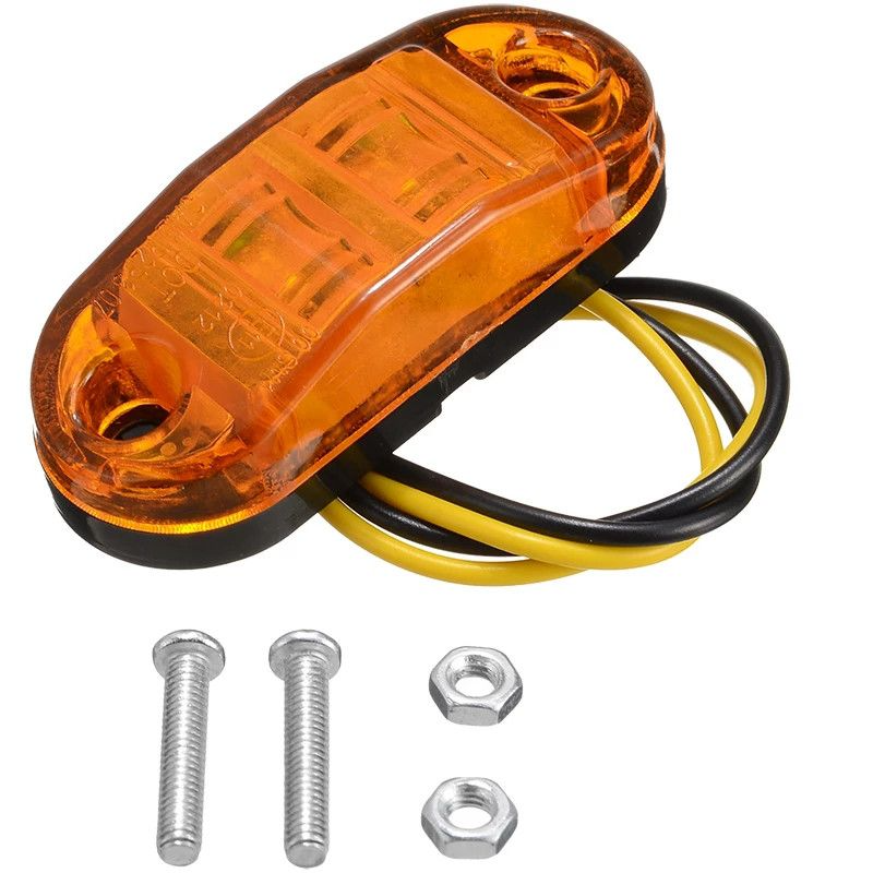 Positionsljus-sidomarkering 12/24V - 10 PACK