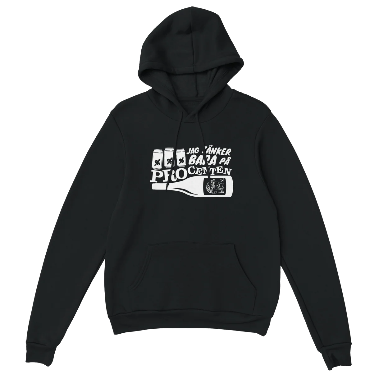 Jag Tänker Bara På Procenten Hoodie