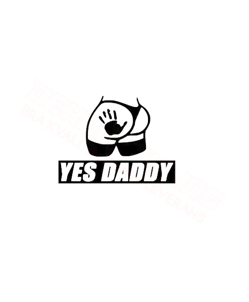 Dekal YES DADDY