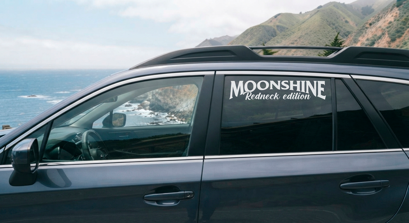 Dekal Moonshine Redneck Edition