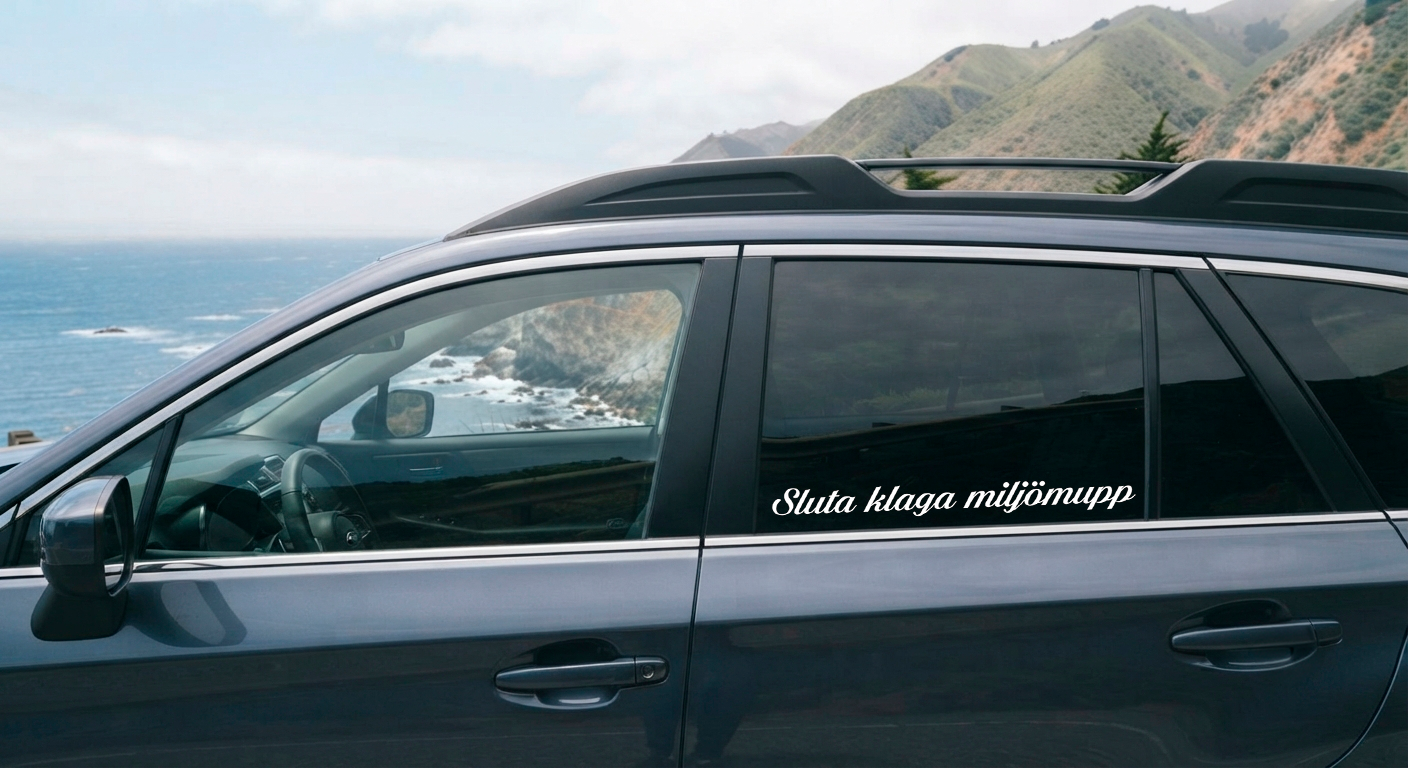 Dekal Sluta klaga miljömupp