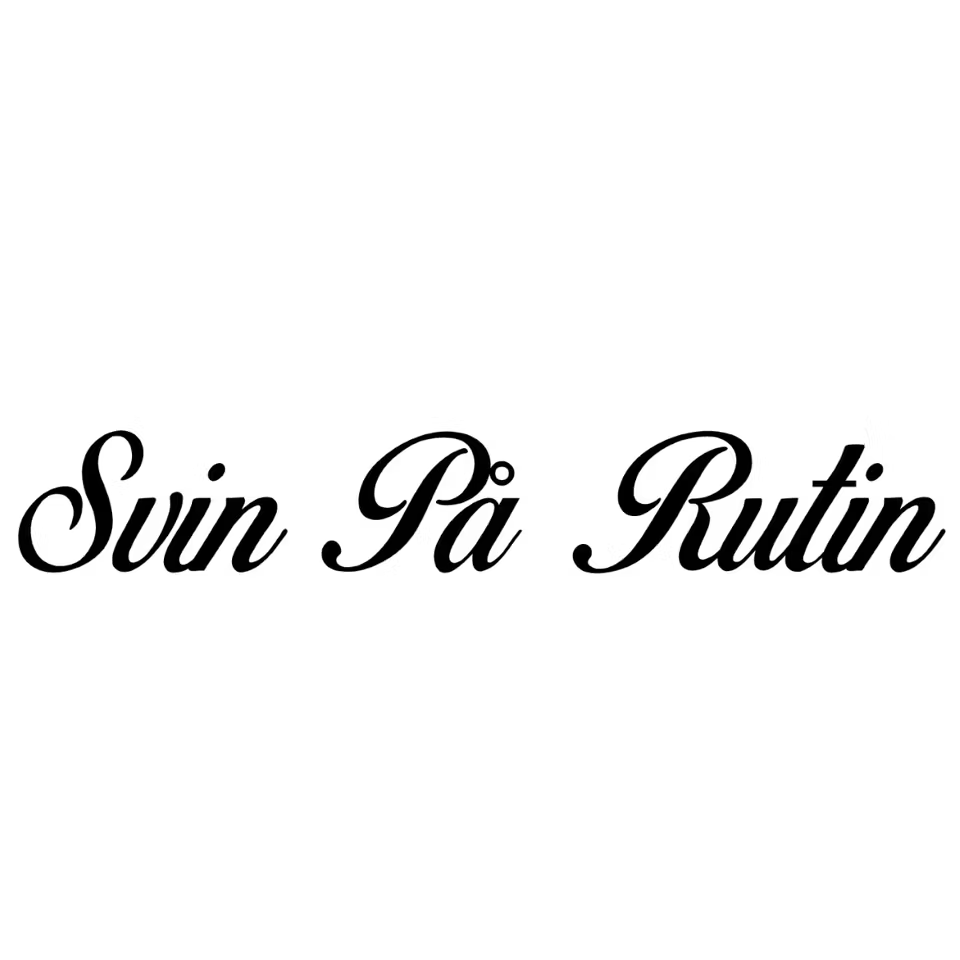 Dekal Svin På Rutin
