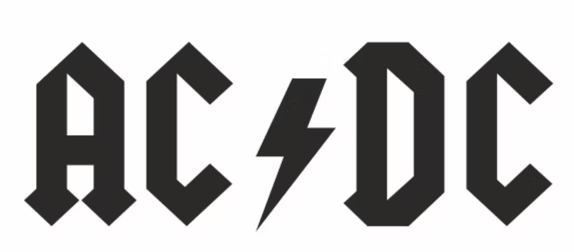 AC DC dekal