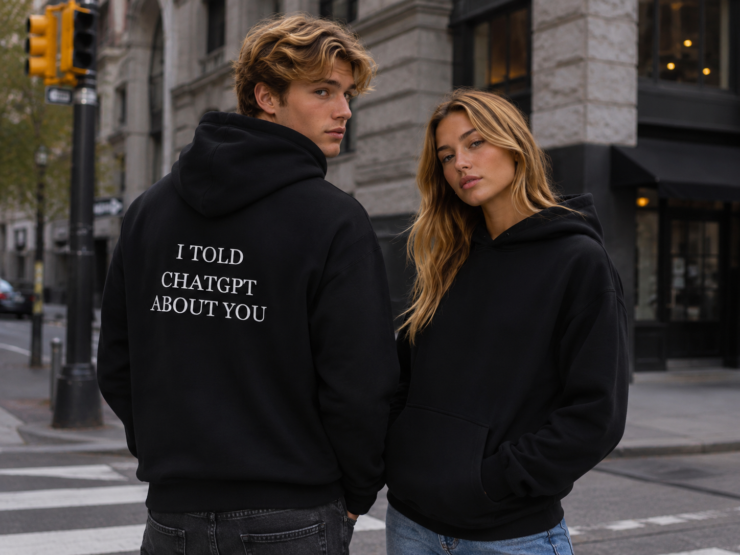 I told chatgpt about you hoodie