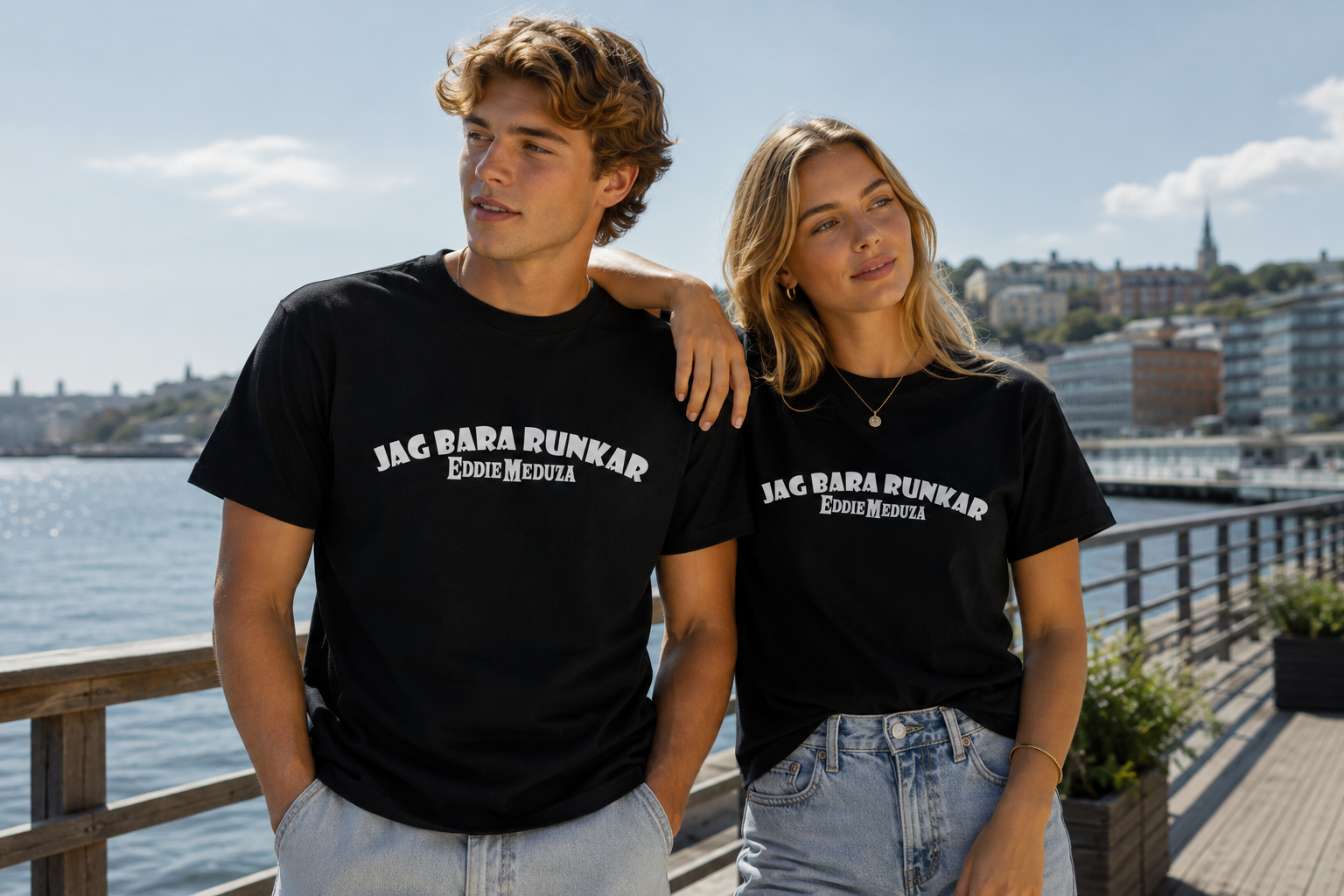 Jag bara runkar Eddie Meduza T-Shirt