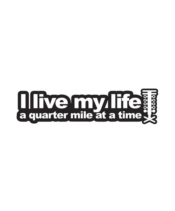 Dekal I live my life
