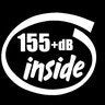 155+dB inside Dekal