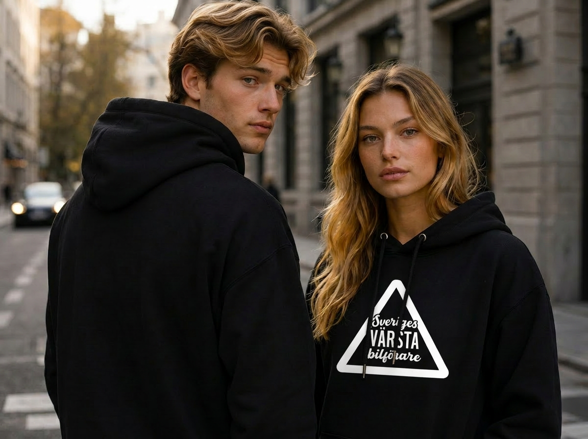 Hoodie Sveriges värsta bilförare